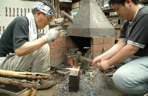 ラシャ切り鋏の製造工程